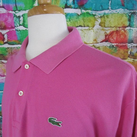 Lacoste Other - Lacoste Polo Shirt Size 8 Pink
